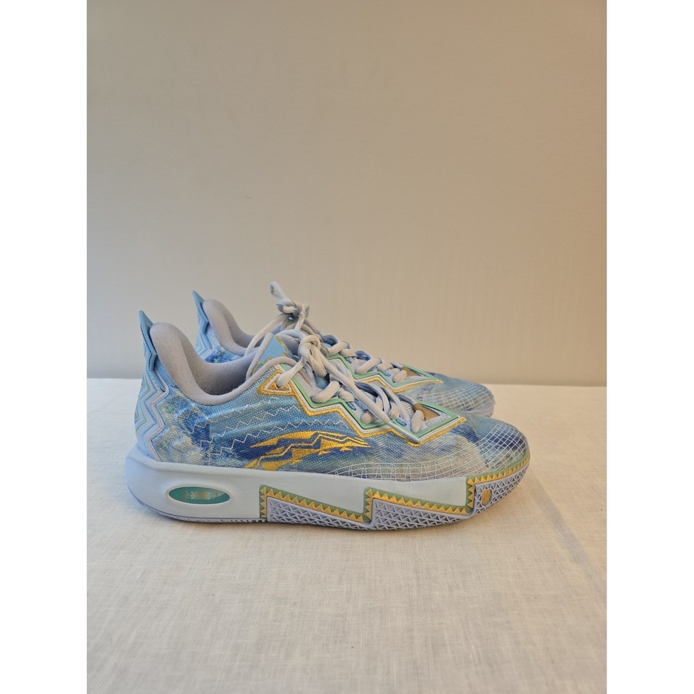 Anta Kai 2 Kyrie and Klay 112541111-6 Men's Light Blue Basketball Shoes Size 11